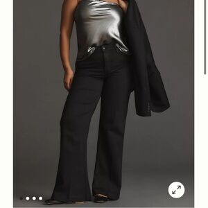 PAIGE Leenah High-Rise Wide-Leg Jeans